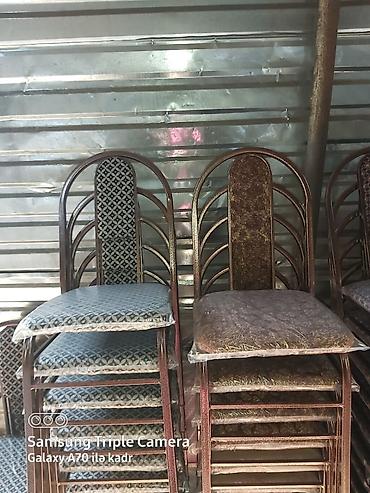 kafe stul: Kafe və restoranlar üçün 4 nəfərlik 6 nəfərlik 8 nəfərlik stul və — 6