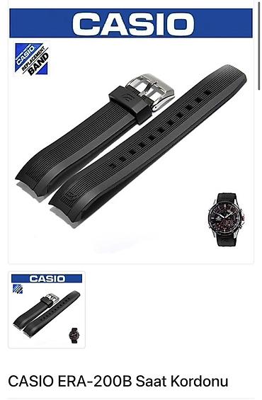 casio wr50m: CASIO ERA-200B Saat Kordonu cox modele uygundur ERA-200B * ERA-300B * — 1