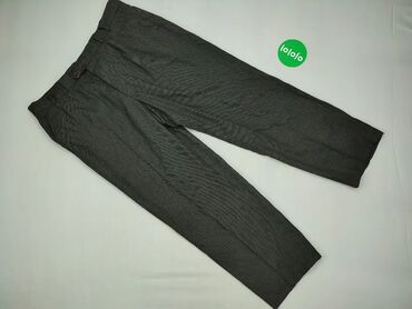 Spodnie: Spodnie, XL (EU 42), wzór - Print, kolor - Czarny