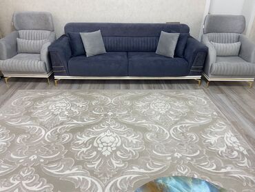 Masa və oturacaq dəstləri: İşlənmiş, Divan, 2 kreslo