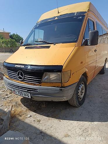 мото кийим: Mercedes-Benz Спринтер: 1997 г., 2.9 л, Кол менен иштөөчү, Дизель, Van — 1