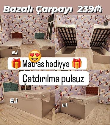 doseyler: Yeni, Təknəfərlik çarpayı, Bazalı, Matras ilə, Siyirməsiz — 1