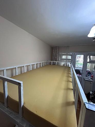 bunk bed: Двухъярусная кровать с матрасами - Прочная металлическая рама — 2