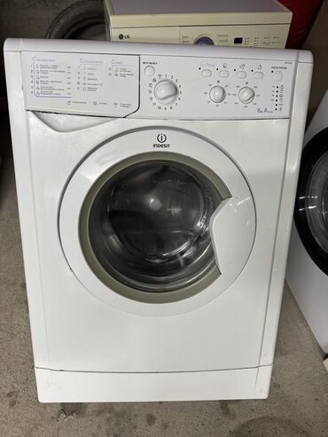 Стиральные машины: Стиральная машина Indesit, Б/у, Автомат, До 6 кг, Компактная — 6
