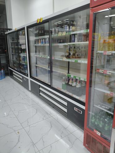 Soyuducu vitrinləri: Mağaza üçün şüşə qapılı vitrin soyuducu sistemi - Tip: Döşəməüstü — 2