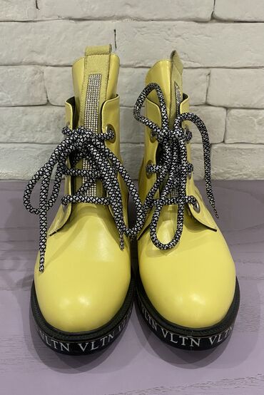 eqa shoes ecemi unvan: Çəkmə, Ölçü: 38, rəng - Sarı, Yeni