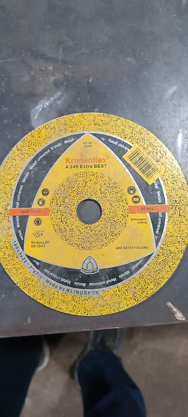 Kəsici disklər: UniFlex və Klingspor kəsici diskleri – daş və metal üçün Məhsul — 3