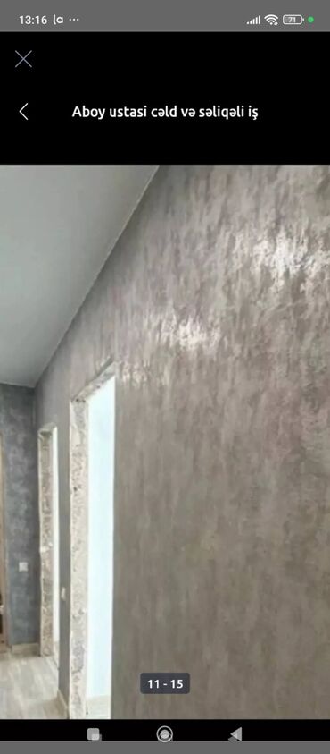 Malyar işləri: Malyar şpoklyovka laminat Aboy ustası cəld ve səliqəli iş görürük 2 — 5