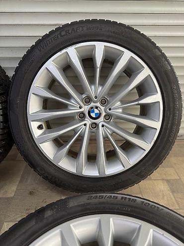 Колеса в сборе: Колеса в сборе 245 / 45 / R 18, Зима, Б/у, Комплект, Легковые, Литые, отверстий - 5 — 5
