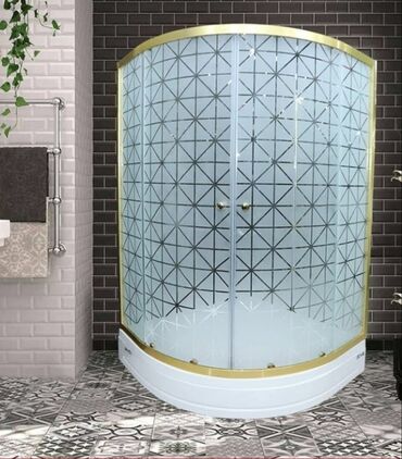 Душевые насадки, лейки: Новый Кабинка с открытым верхом, Угловая, Платная доставка