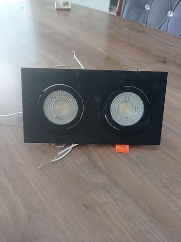 qranit tavalar: İkiqat spot LED tavan işığı - Növ: daxili tavan üçün iki lampalı spot — 1