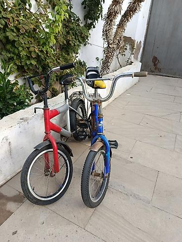 velosıped satısı: Uşaq velosipedi dəsti – 2 ədəd - Ölçü: təxminən 16" təkərlər (uşaqlar — 2