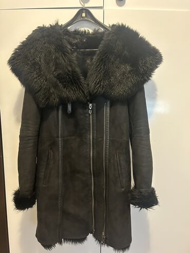 turska bunde: L (EU 40), Without lining, Faux fur, color - Black