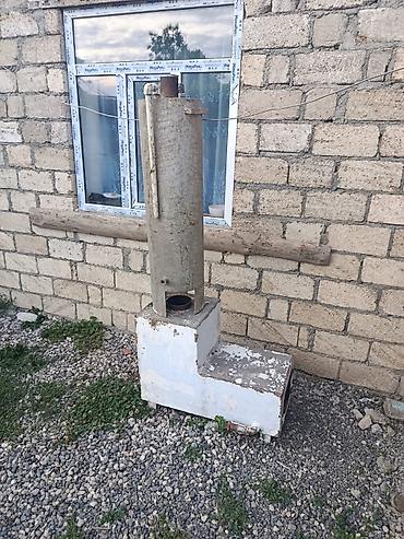 sintepon material: Qazanxana üçün odun/ kömürlə işıq və qaz ile işləyən su qızdırıcısı — 1