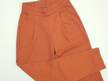 spodnie dresowe z prostą nogawką: Material trousers, S (EU 36), condition - Very good