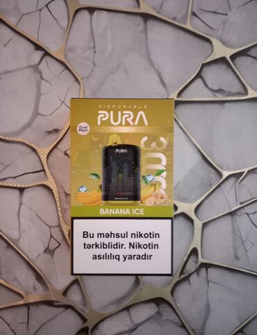 куплю волосы от 25 см: PURA Freedom Birdən‑istifadəlik elektron siqaret – Banana Ice ləzzəti