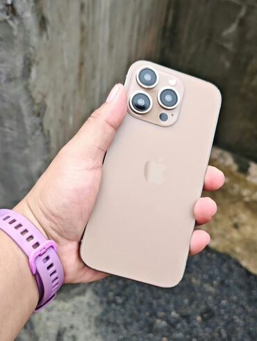 Apple iPhone: IPhone 16 Pro, Новый, 512 ГБ, Black Titanium, Чехол, 100 %