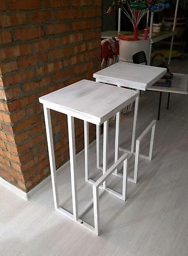 Табуретки: Барный стул лофт на заказ — 6