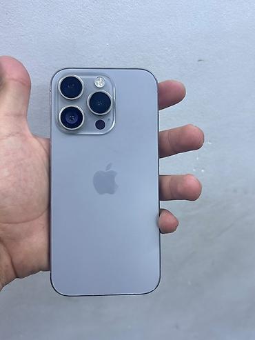 IPhone 15 Pro, 128 GB, Gümüşü, Face ID