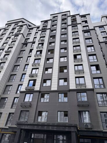 3 ком квартира бишкек: 2 комнаты, 84 м², Элитка, 8 этаж, ПСО (под самоотделку)