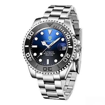 Ručni satovi: PAGANI DESIGN PD-1651 - Crno/Plava -Rolex YACHT MASTER Potpuno nov — 6