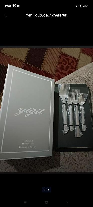 sufre dekoru: Yigit firmasi
yeni qutuda
cemi 60parca
12 neferlik — 2