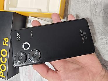 Poco: Poco F6, Б/у, 256 ГБ, цвет - Черный, eSIM, 2 SIM — 12