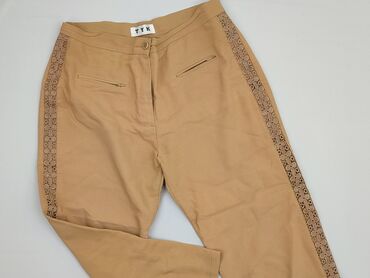 c a piżamy: T.Y.K., Material trousers for women, size L