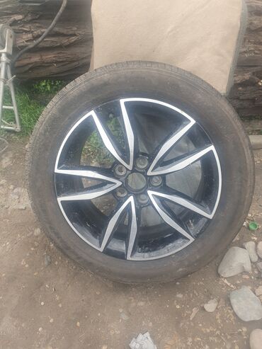 Колеса в сборе: Колеса в сборе 215 / 55 / R 17, Лето, 1 шт, Легковые, Литые, отверстий - 5