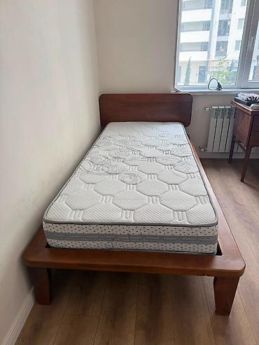 agac: Qoz ağacından sifarişlə hazırlanmış yüksək keyfiyyətli, tək nəfərlik — 4