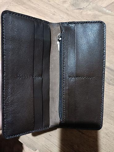 Портмоне: Портмоне лонгер из натуральной кожи — 7