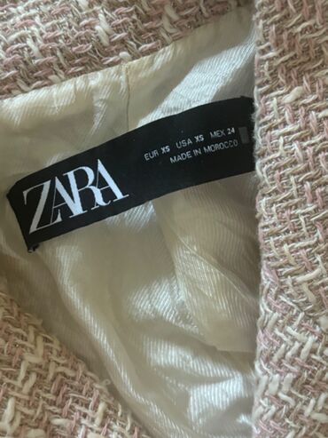 zara teksas suknje: Zara, XS (EU 34), Karirani, Jednobojni