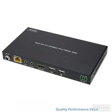 Aksesoari za TV i video: *** AKCIJA *** 0534 Wall Plate HDMI v2.0b HDBaseT Extender POE-100m; — 4