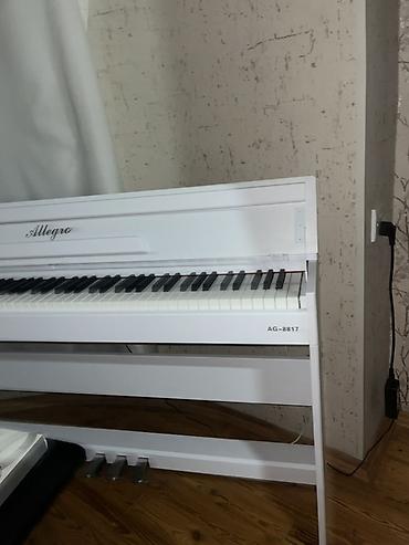 korg pa x: Allegro AG-8817 rəqəmsal piano – ağ korpuslu, klassik pianinoya bənzər — 4