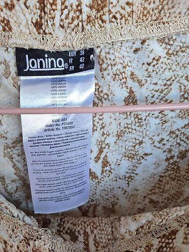 ps torba: Ženske pantalone Janina – model sa printom zmijske kože - Veličina — 4