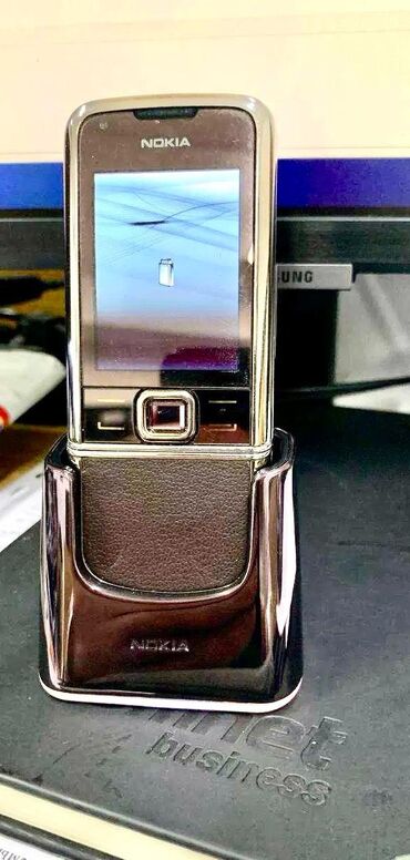телефон айфон: Nokia 8000 4G, 32 GB, rəng - Ağ, Düyməli