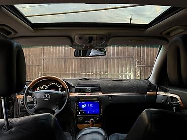 sl 55: Mercedes-Benz S-class AMG: 2003 г., 3.7 л, Автомат, Бензин, Седан — 8