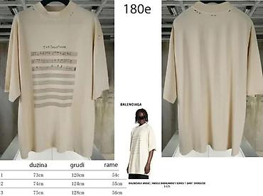 Majice: Men's T-shirt Balenciaga, bоја - Crna — 2