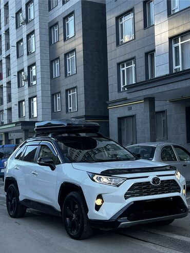 тайота аенсис: Toyota RAV4: 2018 г., 2.5 л, Вариатор, Гибрид, Внедорожник