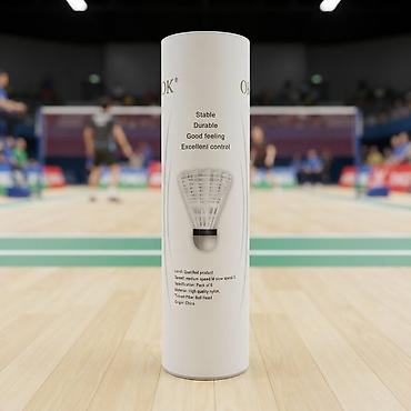 Digər idman və istirahət malları: OK≈FOX Nylon 500 badminton volanları - Tip: Naylon badminton volanı - — 2