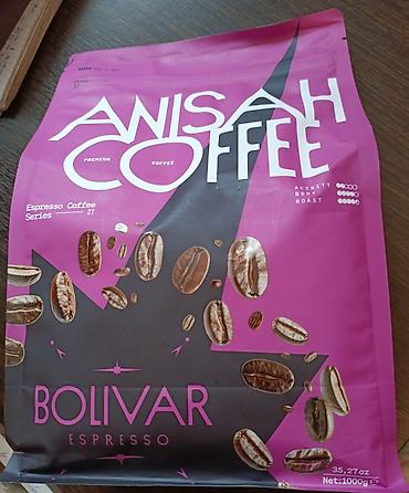 vip international кофе: ANISAH COFFEE – Bolivar Espresso 1kg - Premium Coffee – Espresso — 1