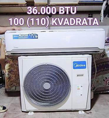 Kondisionerlər: Kondisioner Midea, İşlənmiş, 100-dən çox kv. m, Split sistem, Kredit yoxdur, Ödənişli quraşdırma — 1
