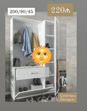şuşə banka qəbulu: Dehliz dolabı — 1
