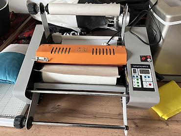 Ламинаторы: Rulo tipli laminasiya aparatı Bulros FM 380 Xüsusiyyətlər: - Geniş — 1