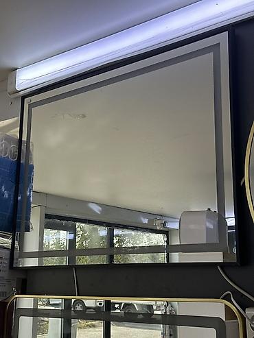 Зеркала: Зеркало с LED‑подсветкой по периметру. - Прямоугольная форма, тонкая — 1