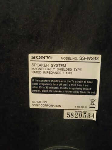 Dinamiklər və kolonkalar: Yeni Sony Kolonka, Növ - Sabvufer, rəng - Gümüşü — 11