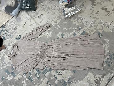 Повседневные платья: Женские длинные платья и накидка-абайя (набор) 1) Черная — 27