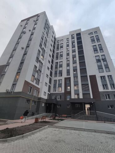 1 комнатная квартира асанбай: 1 комната, 45 м², Элитка, 11 этаж, ПСО (под самоотделку)