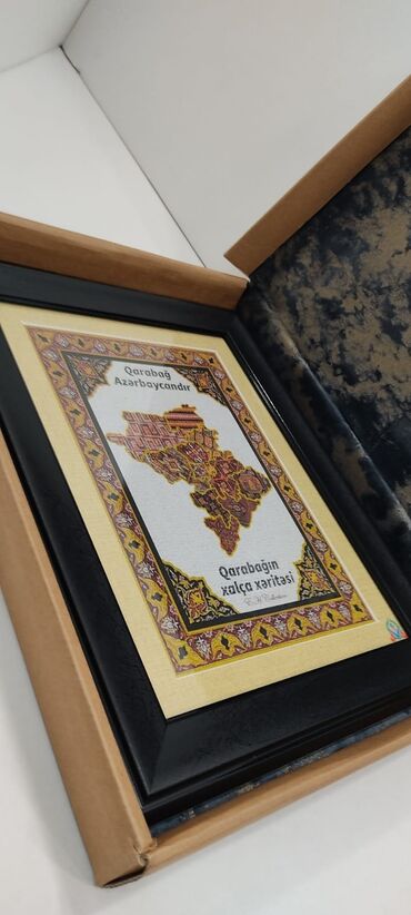 Şəkillər, tablolar: Qarabağin xalça xəri̇təsi̇
ölçüləri 31#39 sm və 59 #50 sm — 8