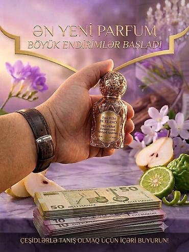 Parfum de France – 35 ml (1.87 fl.oz) niş ətir kolleksiyası Təqdim